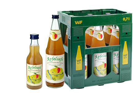 Bio Apfel Direktsaft aus Früchten aus dem Rhein-Sieg-Kreis von Bad Hönninger